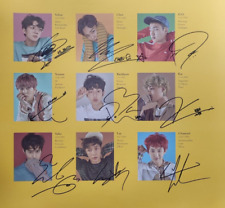 Usado, EXO vol.3 [EX'ACT] pôster autografado assinado real de todos os membros (junho de 2016) Kpop comprar usado  Enviando para Brazil