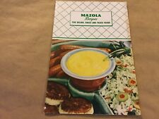 Mazola Receitas Para Saladas Bolos Alimentos Fritos Livro de Receitas Vintage Livro de Receitas comprar usado  Enviando para Brazil