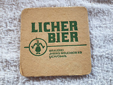 Bierdeckel brauerei licher gebraucht kaufen  Braunfels