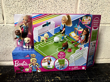 Jogo de futebol Barbie Dreamhouse Adventures Chelsea boneca e filhotes - CAIXA ABERTA comprar usado  Enviando para Brazil