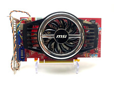 PLACA DE VÍDEO GPU GENUÍNA MSI NVIDIA GEFORCE 9800 GT (N9800GT MD1G) 1GB GDDR3 comprar usado  Enviando para Brazil