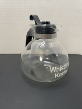 MEDELCO ONEALL STOVE TOP WHISTLING KETTLE 12 CUP GLASS, used for sale  Shipping to South Africa