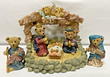 Resin bear nativity for sale  Naples