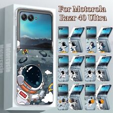 Capa dobrável fina transparente astronauta à prova de choque para Motorola Razr 40 Ultra 40 comprar usado  Enviando para Brazil