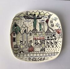 Stavangerflint Norway Bergen Decorative Collectible Small Plate- 5” for sale  Shipping to South Africa