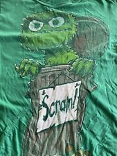 Sesame Street Oscar The Grouch Scram T-shirt Size M Approximate, used for sale  Shipping to South Africa