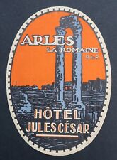 Ancienne étiquette hotel d'occasion  Nantes-