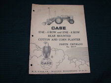 OPC 1962 Case 574E 4 row 576E 6 row Cotton & Corn Planter Parts Catalog A813, used for sale  Mountain Rest