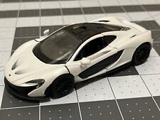 Brinquedo McLaren P1 branco Kinsmart modelo escala 1/36 metal fundido carro presente comprar usado  Enviando para Brazil