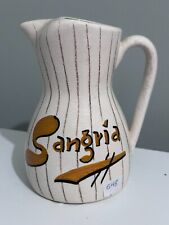 Vintage sangria jug for sale  CHELMSFORD