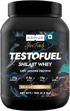 Testofuel Kapiva TestoFuel Shilajit Whey Protein with Digezyme,Faster absorption for sale  Shipping to South Africa