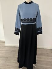 Blue black abaya for sale  LONDON