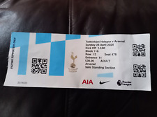 Tottenham arsenal match for sale  HORNCHURCH