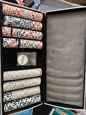 2 poker chip set And 2 Poker Suitcases Aluminum for sale  Shipping to South Africa