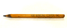 FOX BOWLING CENTER, HANCOCK, NY CATSKILLS PENCIL for sale  Shipping to South Africa