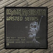 Iron Maiden Wasted Years tecido bordado ferro em remendo comprar usado  Enviando para Brazil