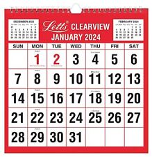 Letts clearview calendrier d'occasion  France