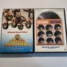 Super Troopers (DVD) Plus High Fidelity 2 dvd’s Comedy zab comprar usado  Enviando para Brazil