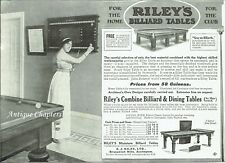 Riley billiard snooker for sale  WORCESTER