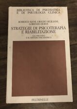 Libro strategie psicoterapia usato  Arezzo