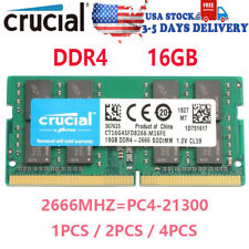 Usado, Notebook Crucial DDR4 64GB 32GB 16GB 2666MHZ PC4-21300 memória SODIMM RAM  comprar usado  Enviando para Brazil