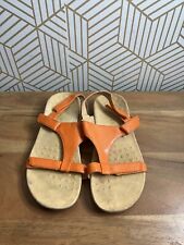 sandals orange 7 women s for sale  Huntsville