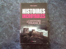 Histoires incroyables histoire d'occasion  Cuisery