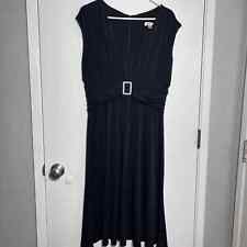 Coldwater Creek Black Sleeveless Evening Dress Women's Size 14 for sale  Shipping to South Africa