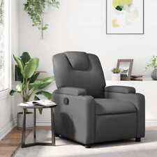 vinyl leather blue recliner for sale  Rancho Cucamonga