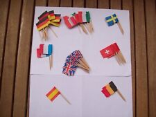 Stück flaggenpicker partypick gebraucht kaufen  Dortmund