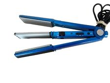 Modelador de cabelo Infiniti Conair S6B 2 em 1 crimpagem ou alisamento 1,5 pol cerâmica azul comprar usado  Enviando para Brazil