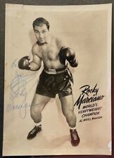 Rocky marciano autographed for sale  Gradyville