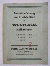 Westfalia melkanlage 700 gebraucht kaufen  Hamburg