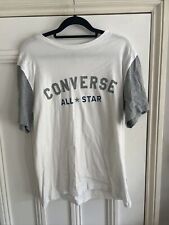 Converse white shirt for sale  Shipping to Ireland