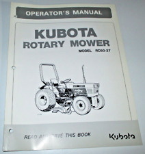 Kubota rc60 rotary for sale  Elizabeth