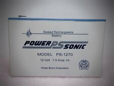 Usado, Batería recargable sellada Power-Sonic F1 7,0 amperios PS-1270 segunda mano  Embacar hacia Argentina