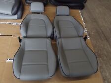 Grey leather seats for sale  CASTLE DOUGLAS