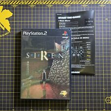 PlayStation 2 PS2 SIRENE Ásia Japonês com Folha Op Inglês NTSC-J Completamente Limpo comprar usado  Enviando para Brazil