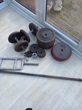 Weight lifting set for sale  RAMSGATE