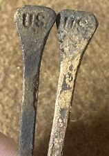 (2) Unhas de ferradura originais da era General Custer marca dos EUA Rosebud Creek escavadas comprar usado  Enviando para Brazil