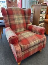 tartan armchair for sale  PRESTON