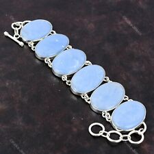 Angelite bracelet 925 for sale  Shipping to Ireland