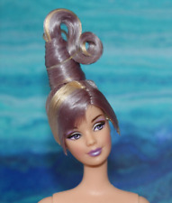 Lavender Fantasy updo hair Mackie face Nude blonde Barbie Bellybutton Fairy for sale  Shipping to South Africa