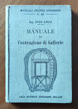 Manuale costruzione gallerie usato  Cusano Milanino