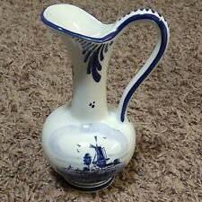 Lovely Vintage DELFT'S HOLLAND Hand Painted Small Pitcher SIGNED Shop our Store! for sale  Shipping to South Africa
