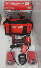 Craftsman CMCF813C2 V20 BRUSHLESS RP Cordless 1/4" Impact Driver Kit New for sale  Shipping to South Africa