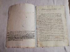 manoscritti 1700 usato  Seniga