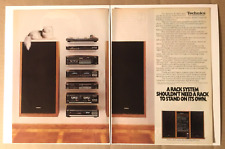 Technics SC-A870 1988 sistema de rack estéreo 2 páginas de colección anuncio impreso segunda mano  Embacar hacia Argentina