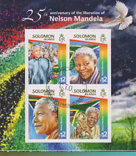 Nelson Mandela Islas Salomón 2015 Sellado 3139 for sale  Shipping to South Africa