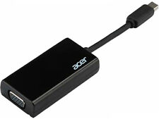 Adaptador de cable de video Acer USB tipo C a VGA USB/VGA USBC USB-C NP.CAB1A.011 segunda mano  Embacar hacia Mexico